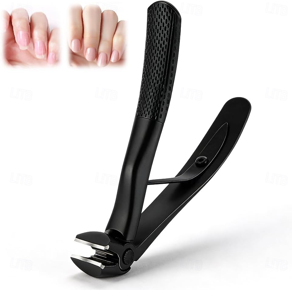 קוצץ ציפורניים לגיל הזהב, קוצץ ציפורניים עם ידית ארוכה וזוויתית נגד החלקה לציפורניים עבות, קוצץ ציפורניים עם לסת רחבה ותופס לציפורניים עבות 2026 - $13.99 –P3