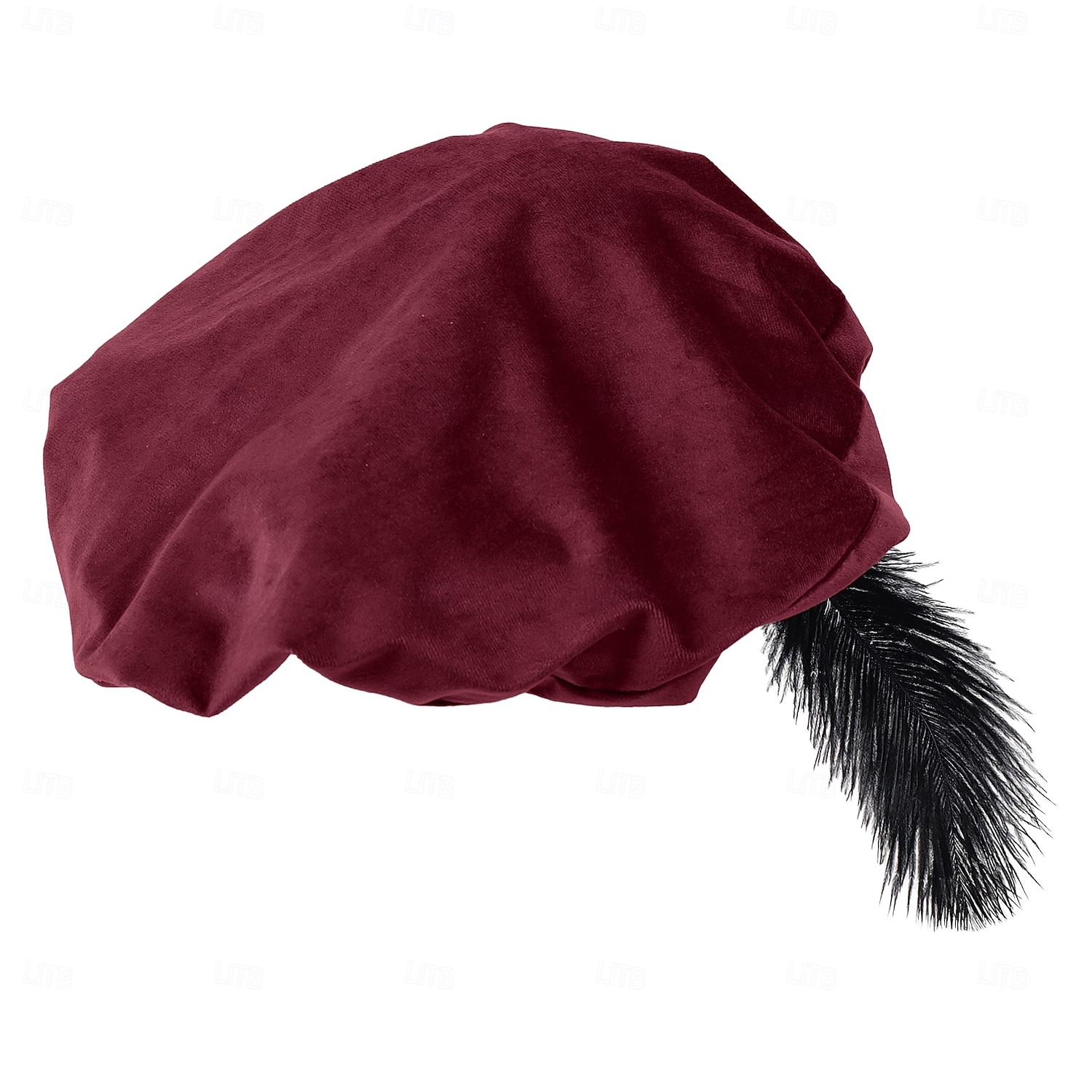 Medievale Rinascimento elisabettiano Cappello Principe Gentiluomo Ranger Piuma Tinta unica Costume Per uomo Halloween Carnevale Fiera Rinascimentale LARP Festa a tema retrò Adulti Cappello del 2026 a $26.99 –P5