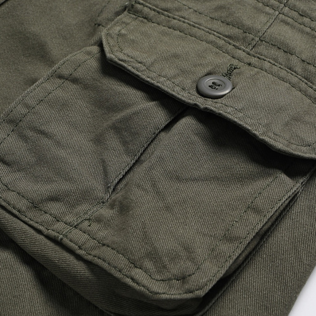 Homme Pantalon cargo Shorts cargo Shorts Short décontracté Multi-poches Uni Couleur Pleine Séchage Rapide Longueur Genou Extérieur Salle de sport Entraînement Sports Sportif Noir Vert Non Elastique de 2026 ? $29.99 –P15