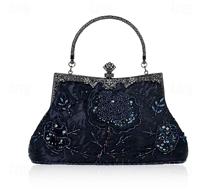 Roaring jaren '20 Jaren 1920 Avondtasje Portemonnees The Great Gatsby Flapper Girl kralen Kostuum Dames Halloween Carnaval Maskerade Cocktailparty Retro themafeest Volwassenen Tas 2026 - $33.99 –P12