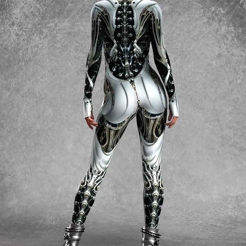 Full Body Suit Zentai Suits Bodysuit Printing Party Sexy Costume Women's Costume for Vacation Club Halloween Masquerade Adults 2026 - $33.99 –P4