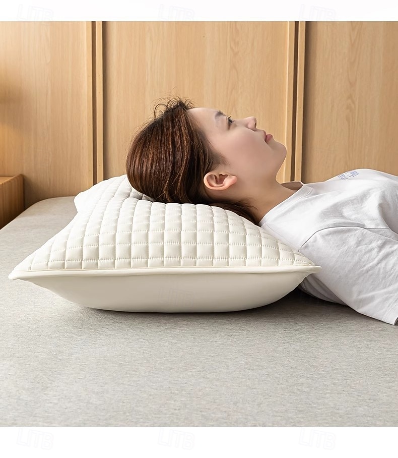 Capa de travesseiro acolchoada e impermeável, à prova de derramamentos, macia e respirável, com zíper, para cama, ideal para quarto e casa. de 2026 por $13.99 –P4