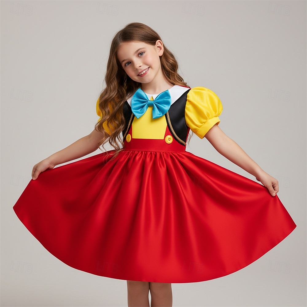 Sirena Principessa Vestito Costume Cosplay Abiti Film Moda Carino Tutù for Ragazze Bambini Mascherata Quotidiano Feste Ferie del 2026 a $37.99 –P1