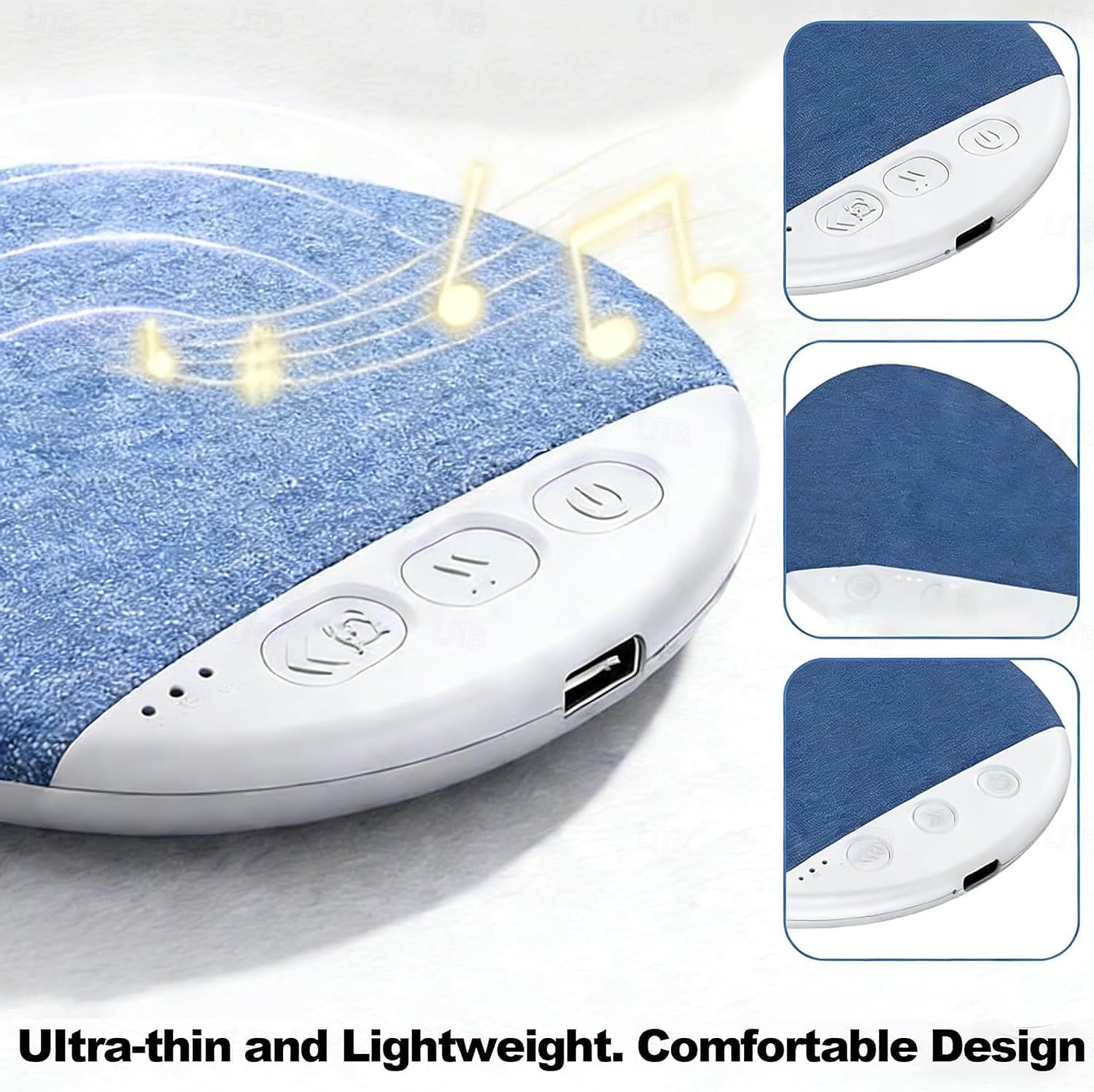 Pillow Speaker with Bluetooth 5.4, Wireless Under Pillow Sleep Speaker for Discreet Listening, Slim Personal Speaker for Side Sleepers, Professional Sound Tuning for Insomnia and Relaxation 2026 - $17.99 –P7