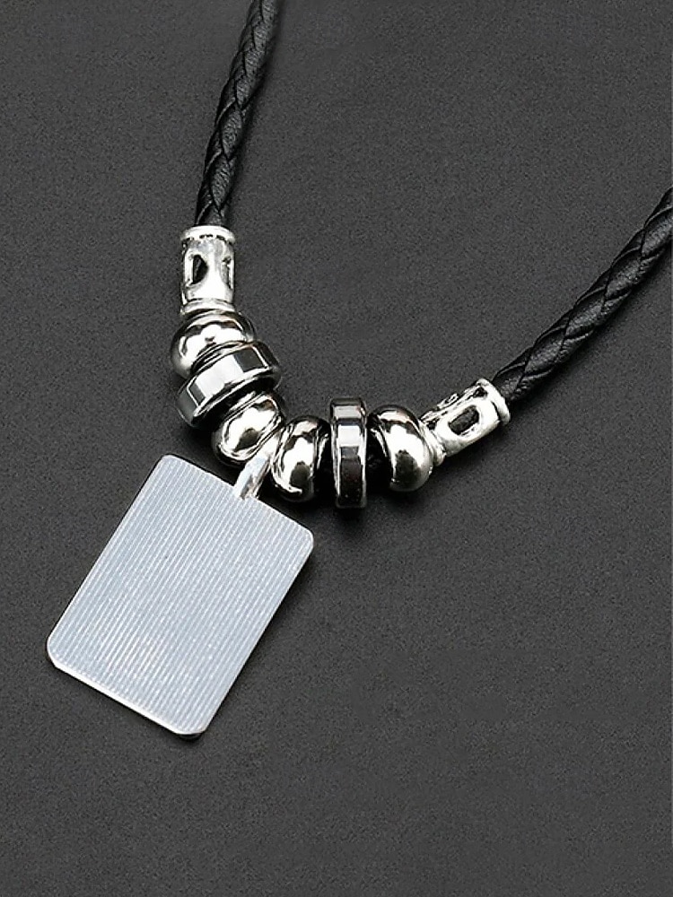 Herren-Legierung &Acryl-Halskette mit Anhängern in Nationalflaggen-Optik, verschiedene Ländermotive, lässiger Boho-Stil, perfekt für Fußballfans, Spieltage und Outdoor-Aktivitäten. &Alltagskleidung 2026 - $7.99 –P8