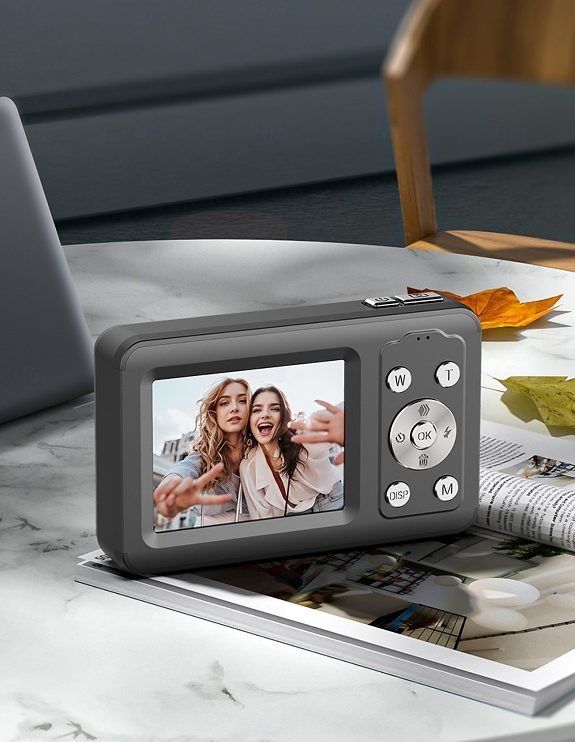 4k digitális fényképezőgép fotózáshoz, 64 megapixeles vlogoló kamera YouTube-hoz 16x zoommal, kompakt kompakt fényképezőgép gyerekeknek, tinédzsereknek, kezdőknek, diákoknak, hordozható utazókamera 2026 - $46.99 –P4