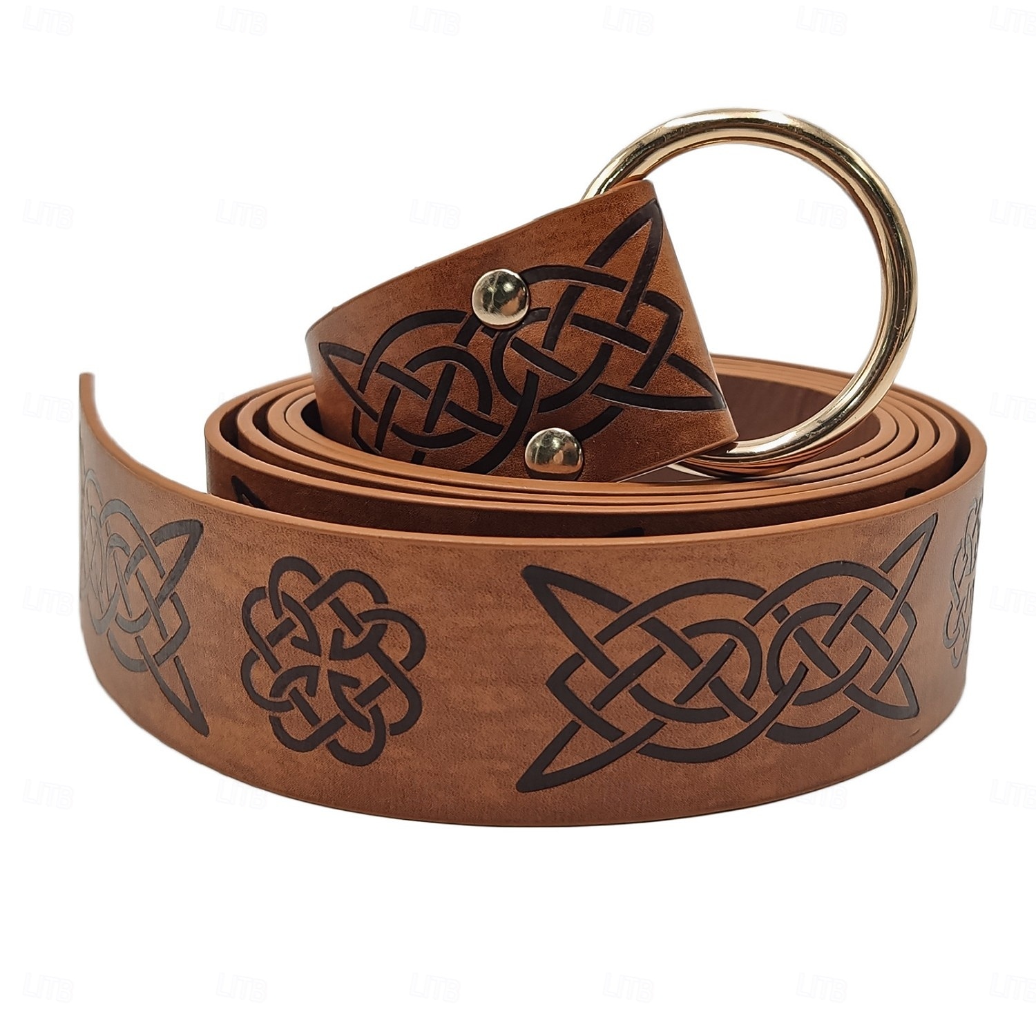 Set Middeleeuws Renaissance Outfits Fancy kostuum Krijger Vikingen Kostuum Voor heren Viking Halloween Carnaval Prestatie LARP Ren Faire Volwassenen Zomer Lente 2026 - $62.14 –P14