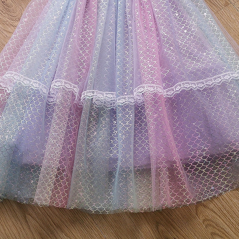 Prinzessin Kleid Cosplay Kostüm Outfits Film Niedlich Balletröckchen LED-Leuchten for Mädchen Kinder Maskerade Buchwoche Täglich Party Ferien 2026 - $41.89 –P7