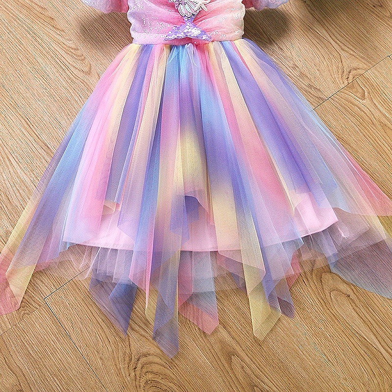 Princess Dress Cosplay Costume Outfits Movie Fashion Cute Tutus for Girls' Kid's Masquerade Daily Holiday Comic Con 2026 - $34.99 –P16