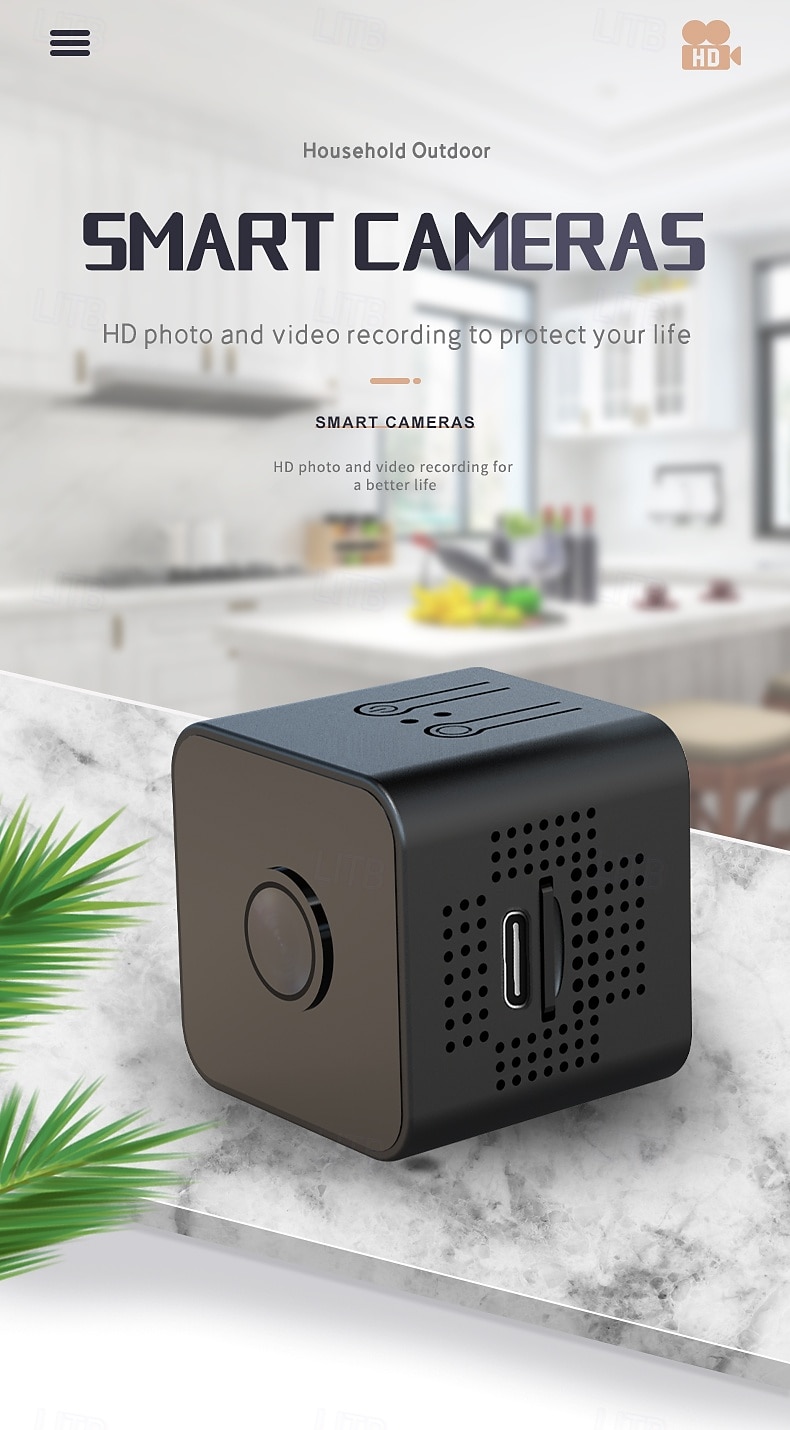X1 High-Definition Wireless Security Monitoring Camera Small Sporty Home Monitoring Private Model Hot Sale for Foreign Trade 2026 - $33.99 –P1