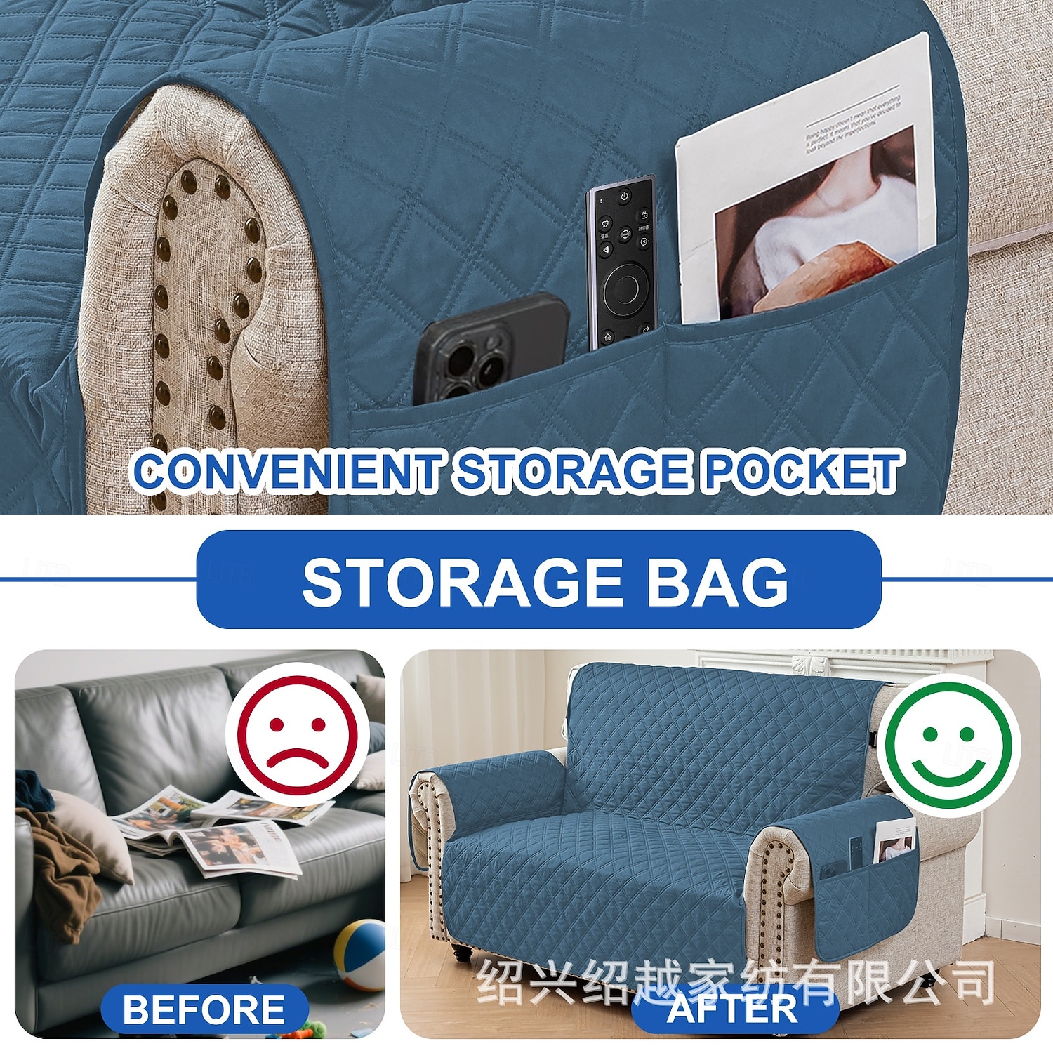 Waterproof Non Slip Pet Sofa Mat Solid Color One Piece Sofa Cover Couch Protector Durable Anti Stain Furniture Cover for Dogs Cats Living Room All Season Use 2026 - $34.99 –P11