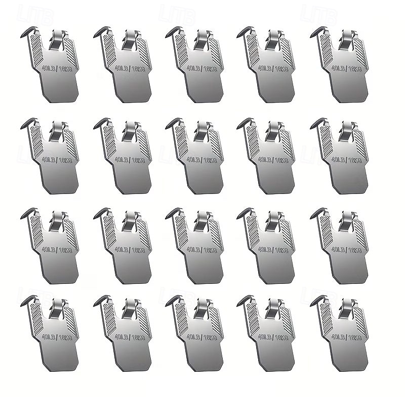 20 шт. специальных крючков-защелок для подвешивания гипсокартона на стену, устойчивые к царапинам, прочные, для художественной живописи, зеркал, фотографий, плакатов, набор инструментов для 2026 - $13.99 –P2