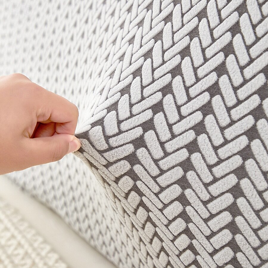 Capa de cabeceira espessa em jacquard com cobertura total e à prova de poeira. Protetor de cabeceira em jacquard espesso para cama. de 2026 por $25.99 –P3