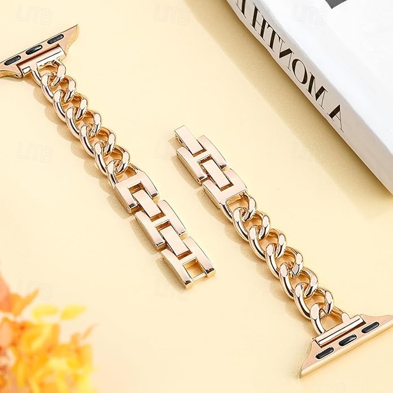 Modern Buckle Compatible with Apple Watch band 38mm 40mm 41mm 42mm 44mm 45mm 46mm 49mm Metal Clasp Adjustable Alloy Strap Replacement Wristband for iwatch Ultra 3 2 Series 11 10 9 8 7 SE 6 5 4 3 2 1 2026 - $13.99 –P10