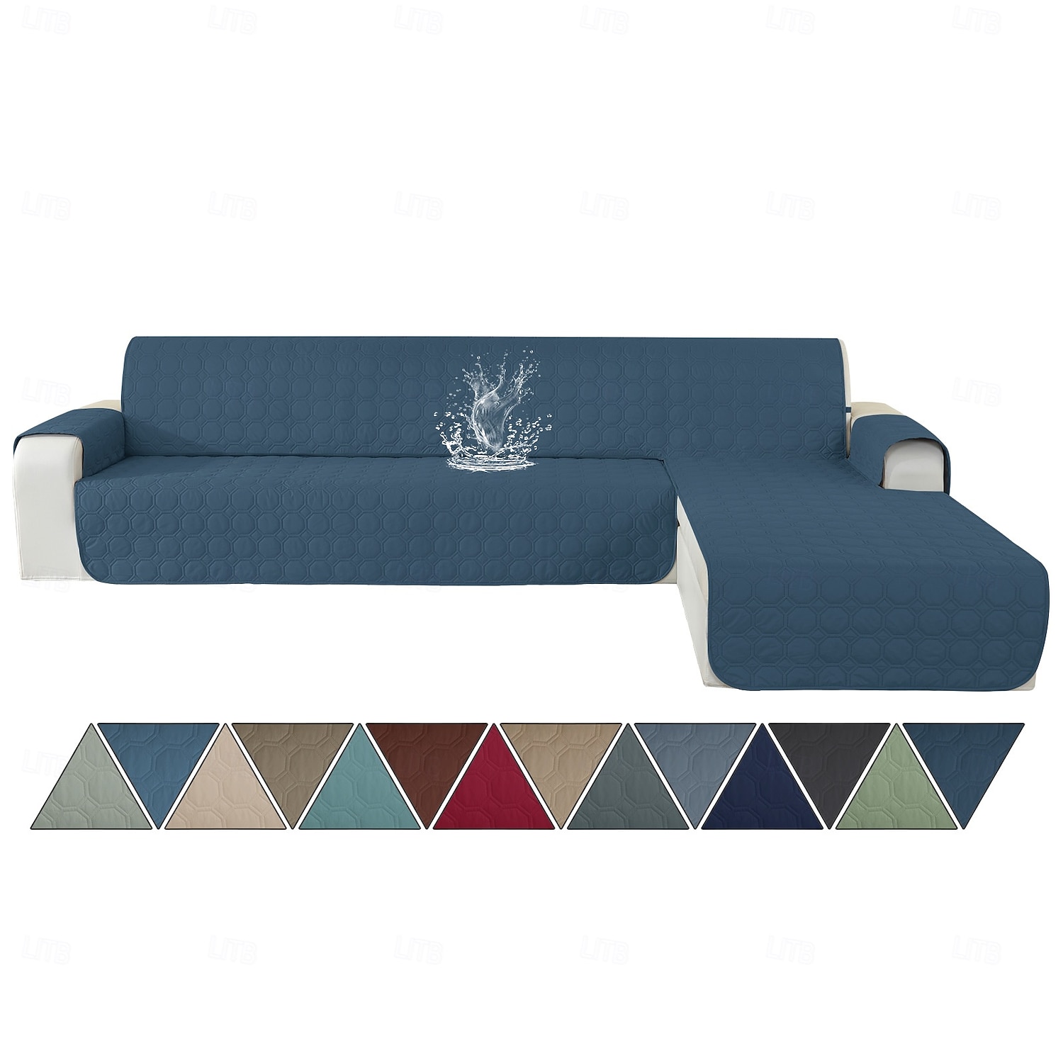 vedenpitävä lemmikkisohvamatto, koko vuoden liukumaton lepotuolin päällinen, moderni minimalistinen sohvansuoja koirille ja kissoille 2026 - $75.99 –P14