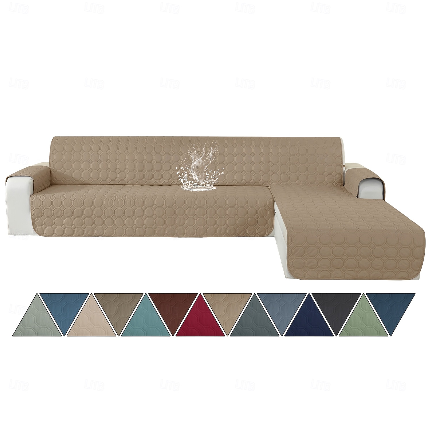 vedenpitävä lemmikkisohvamatto, koko vuoden liukumaton lepotuolin päällinen, moderni minimalistinen sohvansuoja koirille ja kissoille 2026 - $75.99 –P18