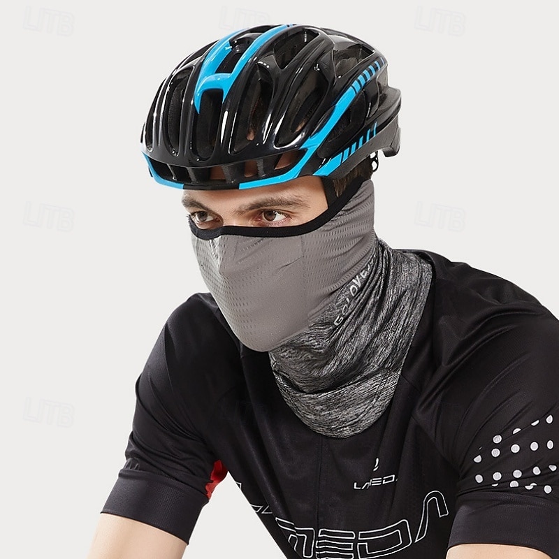 écharpe Coiffure Bandana, foulard de sport, masque facial Cache-cou Tube Écran solaire Séchage Rapide Anti-Poussière Respirant Vélo / Cyclisme Gris foncé Noir Grise pour Homme Exercice en Plein Air de 2026 ? $14.99 –P1