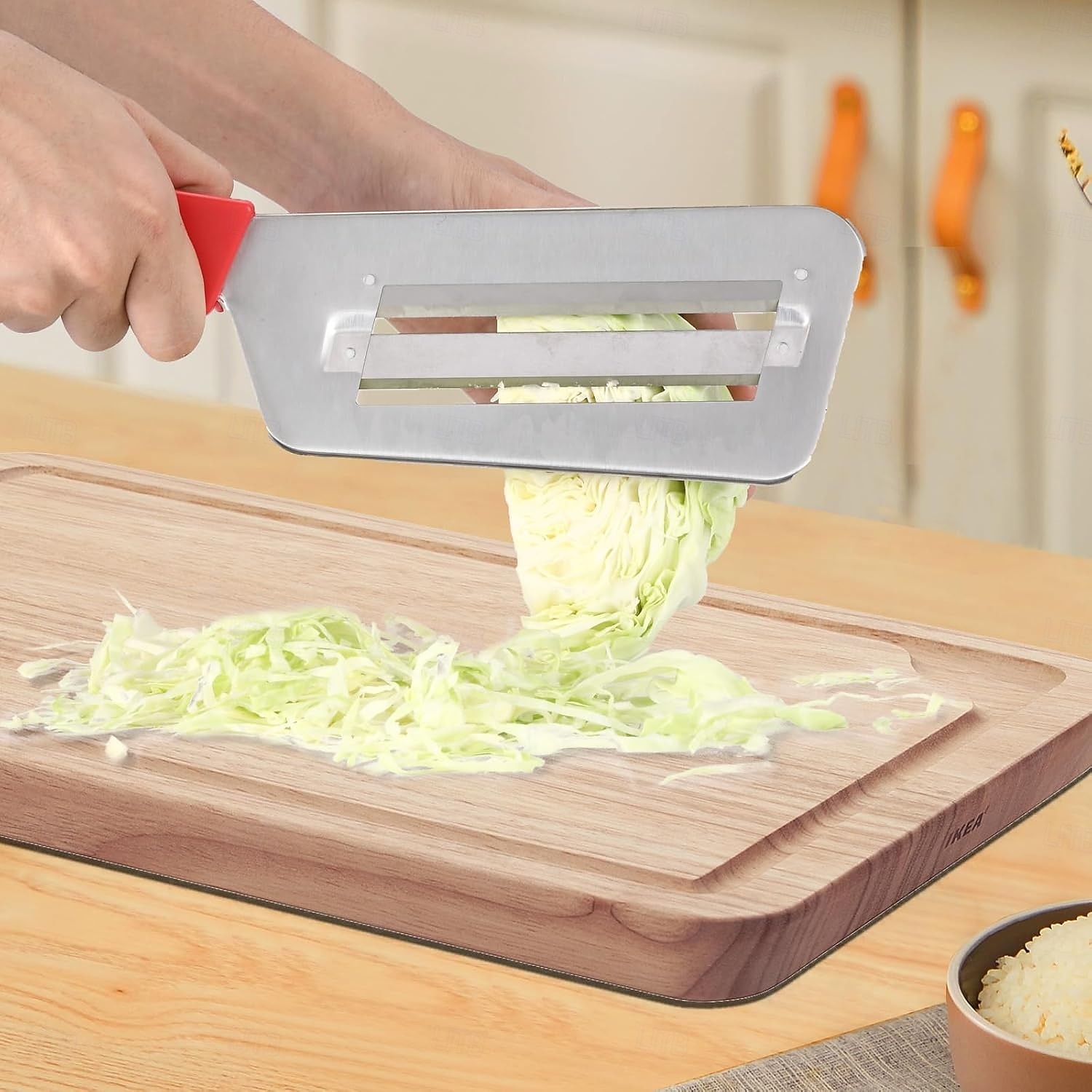 2 Pack Cabbage Chopper Shredder, Cabbage Cutter Knife Kitchen Slicer ...