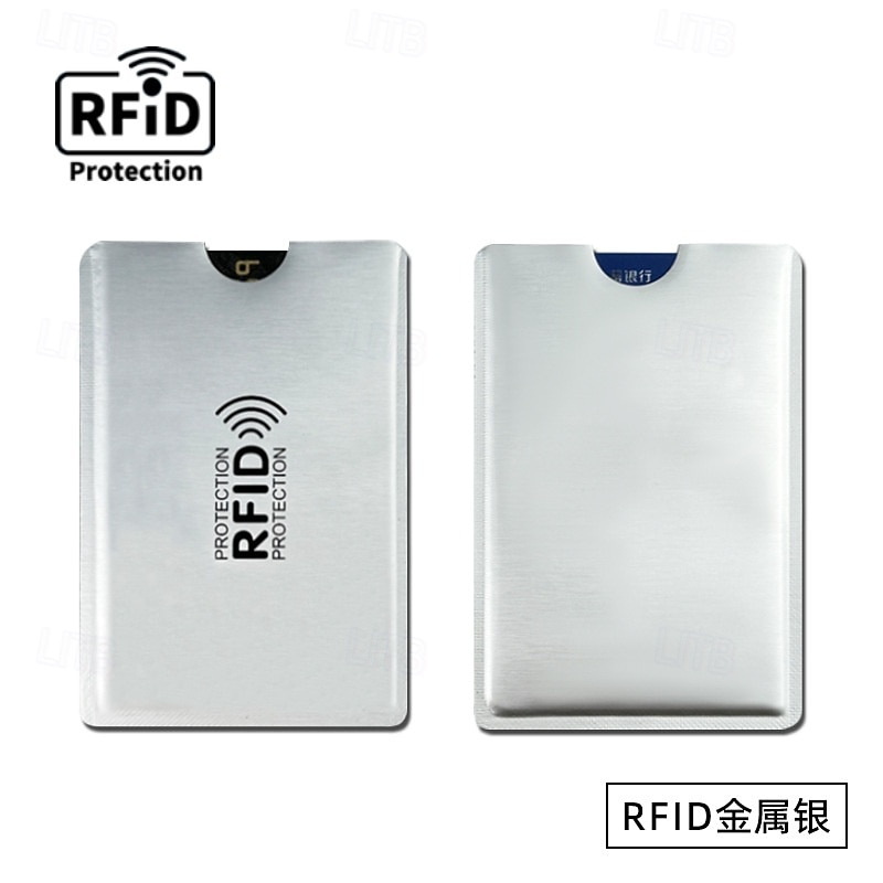 100 Pack RFID Blocking Sleeves Set, Credit Card Protectors or Passport Sleeves, Identity Theft Protection for Travel, Colorful Slim Card Holder for Wallets, Anti-Theft Shield 2026 - $13.99 –P5