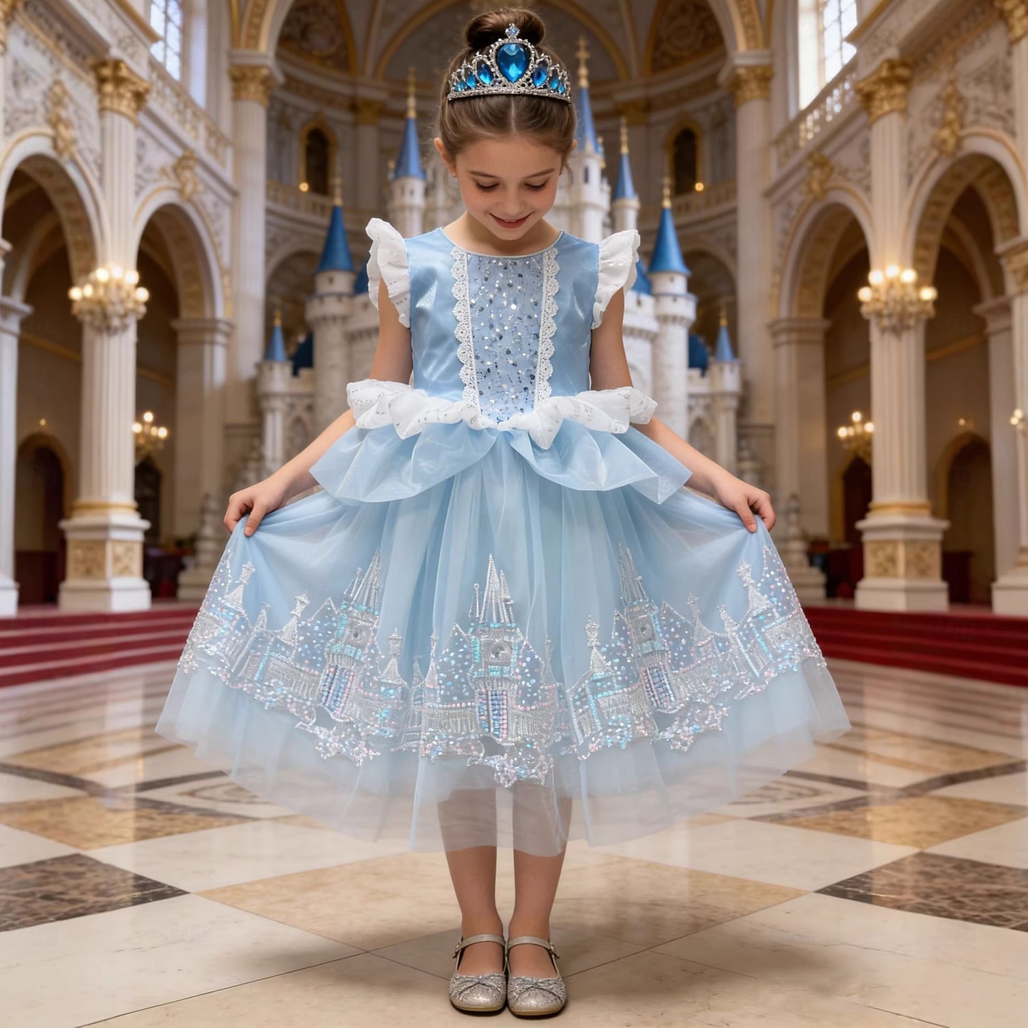Strega magica Principessa Vestito Costume Cosplay Abiti Film Moda Carino Tutù for Ragazze Bambini Mascherata Quotidiano Feste Ferie del 2026 a $38.99 –P2