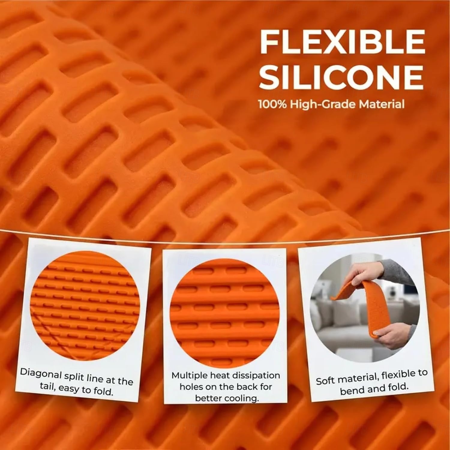 Portable Silicone Phone Stand for Travel, Compact Foldable Tablet Holder for Plane and Desk, Flexible Non-Slip Mobile Phone Stand for All Smartphones and iPads, Travel Essential Accessory 2026 - $13.99 –P3
