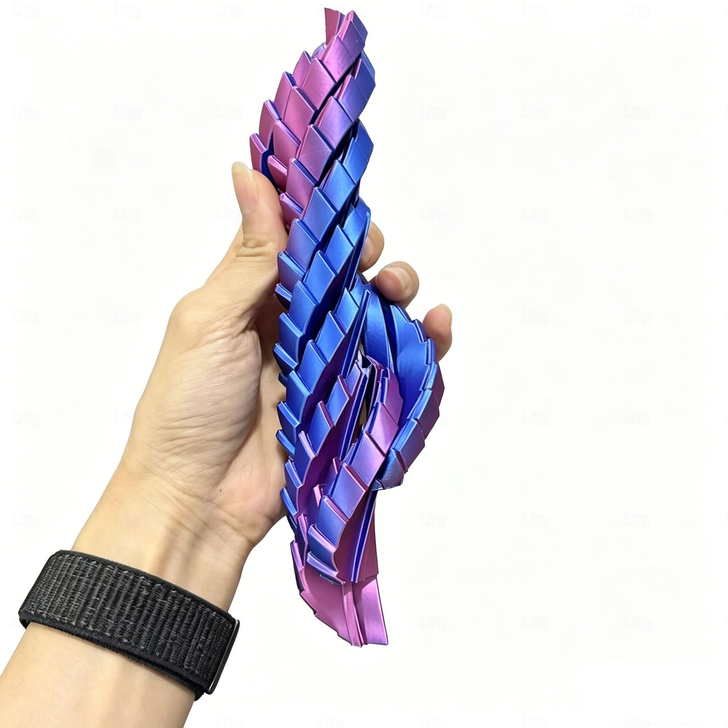 بيضة تململ مطبوعة بتقنية ثلاثية الأبعاد، لعبة انزلاقية لتخفيف التوتر، بيضة تململ ملتوية لعيد الفصح للبالغين، ألعاب تململ صغيرة منزلقة لحشو سلال عيد الفصح، أحجية دوارة لتخفيف التوتر 2026 - $9.99 –P16