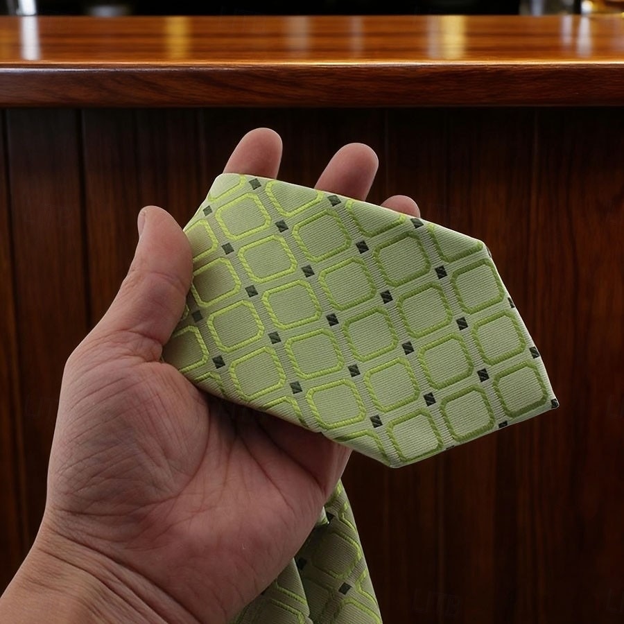 férfi nyakkendők divat üzleti klasszikus hivatalos csík kockás üzleti este buli hivatalos 2026 - $13.49 –P3