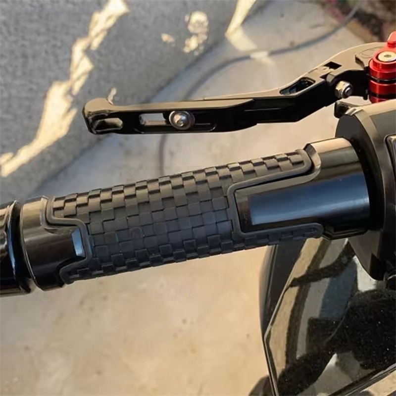 Uchwyty motocyklowe 7/8", uniwersalne 22 mm, antypoślizgowe, aluminiowe, gumowe uchwyty CNC do kierownicy skutera sportowego, ergonomiczne i wygodne końcówki kierownicy, 1 para 2026 - $15.99 –P3