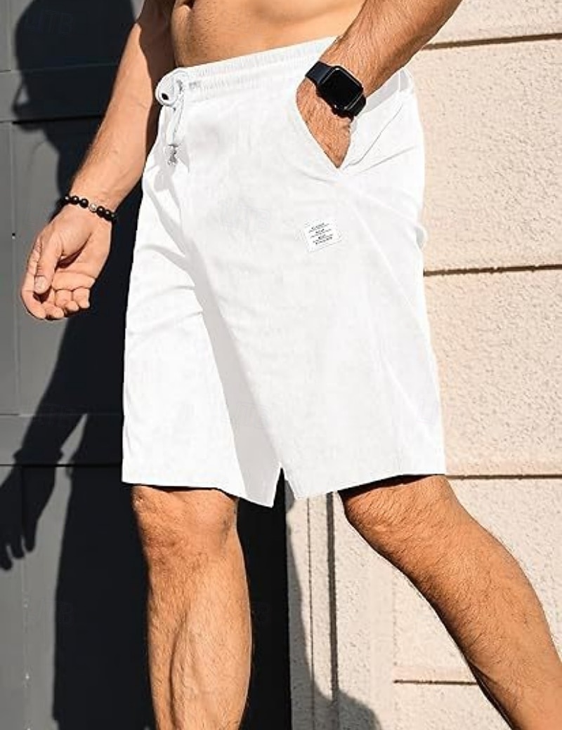 Per uomo Shorts Shorts da Spiaggia Pantaloncini casual Pantaloncini di velluto a coste Tasca Elastico in vita Semplice Comodità Traspirante Lunghezza al ginocchio All'aperto Spiaggia Vacanza Vacanza del 2026 a $21.99 –P20