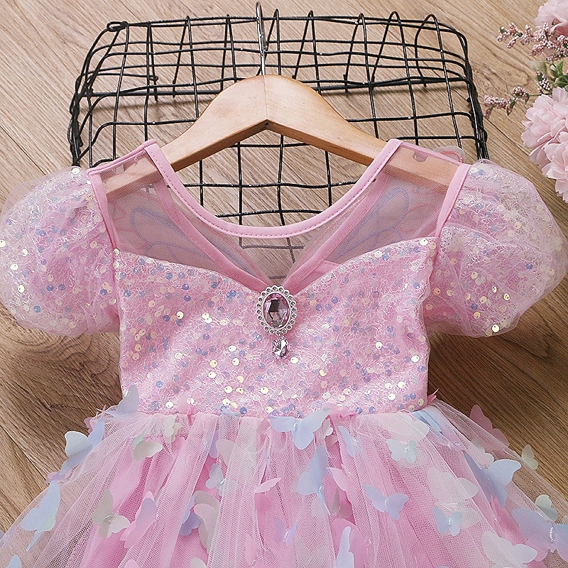 Princesa Animal Vestidos Traje Cosplay Roupa Filme Estilo bonito Tutus Led acende for Para Meninas Crianças Baile de Máscaras Diário Festa Comic Con de 2026 por $34.06 –P18
