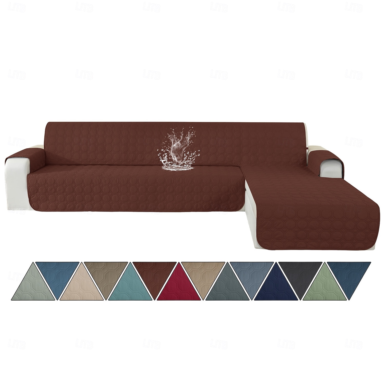 vedenpitävä lemmikkisohvamatto, koko vuoden liukumaton lepotuolin päällinen, moderni minimalistinen sohvansuoja koirille ja kissoille 2026 - $75.99 –P15