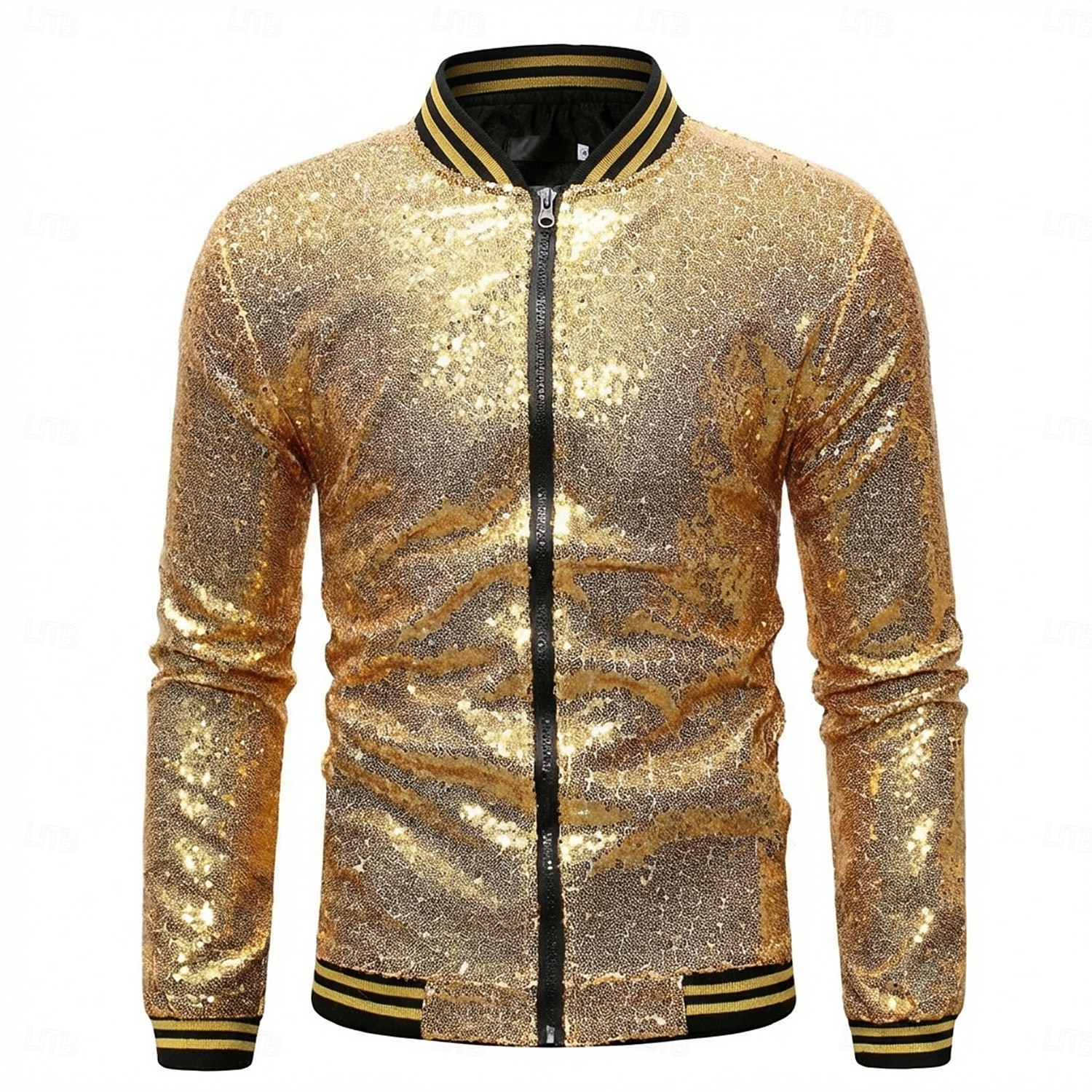 Disco Anni '80 Metallico Lucido Cappotto Mascherata Disco Paillettes Costume Per uomo Mascherata Festa / Sera Parata dell'Orgoglio Mese dell'orgoglio Adulti Cappotto del 2026 a $21.99 –P3