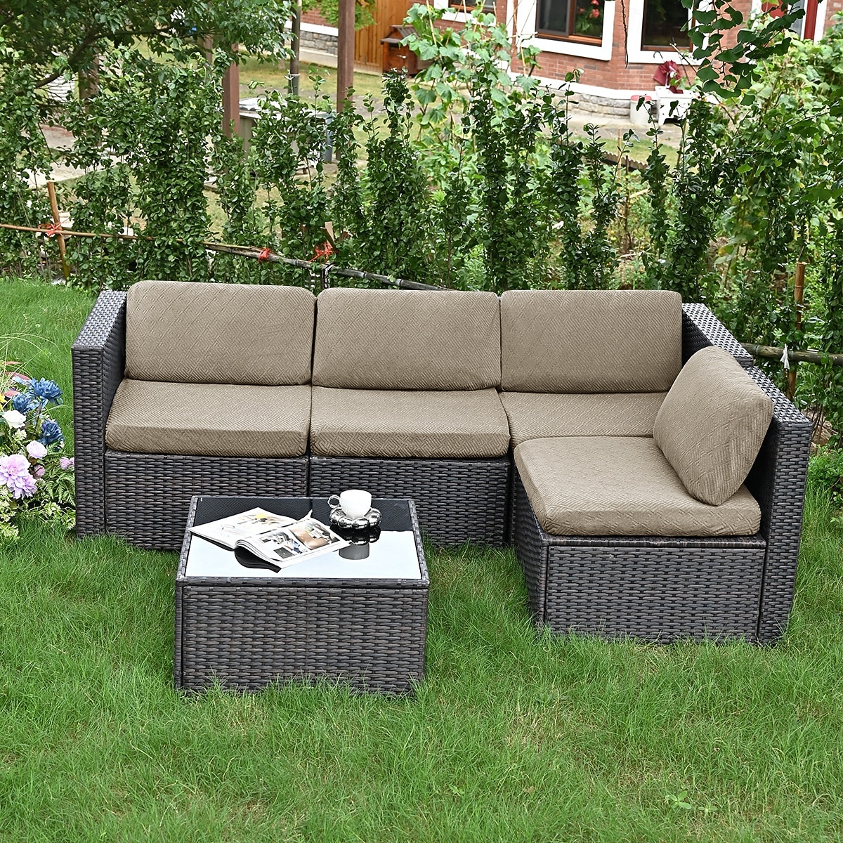 8 fundas elásticas para cojines de patio, fundas impermeables de repuesto para sofás de exterior, sofá de exterior &Fundas para sofás, fundas para cojines de muebles de patio, protector de muebles 2026 - $73.99 –P7