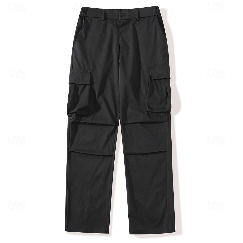 Homme Pantalons Cargo Pantalons Pantalon tactique Pantalons de Travail Pantalon de randonnée Taille Élastique Multi-poches Poche à Rabat Uni Confort Portable Occasionnel Quotidien Extérieur Vacances de 2026 ? $29.99 –P12