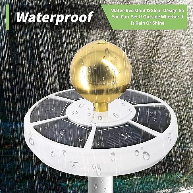 Rotondo Impermeabile Moderno Energia solare 1 pezzo del 2026 a $34.99 –P2