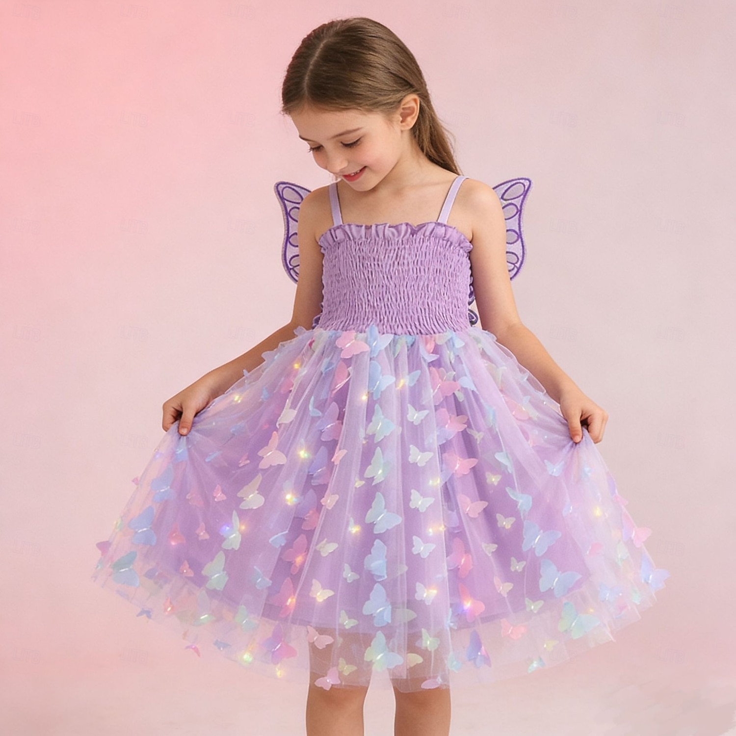 Tutu Prinses Kostuum Dieren leuke Style Cosplay Aankleden Netstof LED Kinderen Voor meisjes Kinderdag Maskerade Feest Dagelijks gebruik Festival Aankleden 2026 - $37.99 –P7