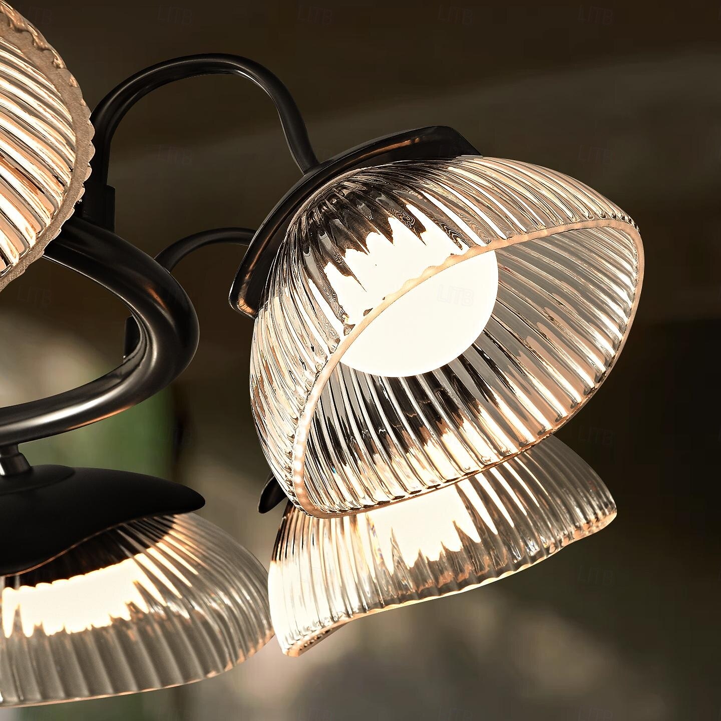Modern Crystal Chandelier Ring Design Pendant Lights Hanging Lamps Ceiling Light Fixture Indoor Lighting Creative Main Light Luxury Dining Room Bedroom Light Living Room 110-240V 2026 - $215.99 –P5