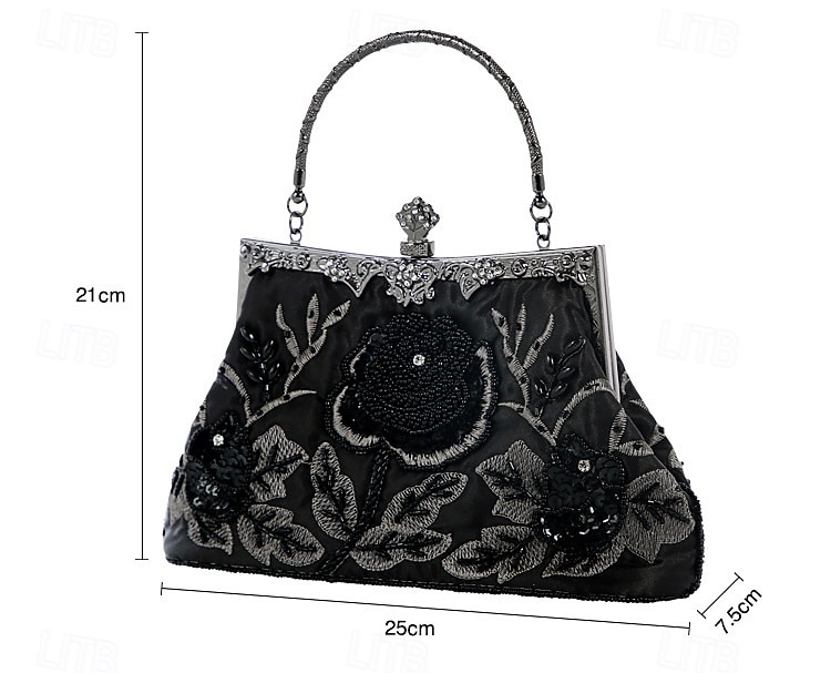 Roaring jaren '20 Jaren 1920 Avondtasje Portemonnees The Great Gatsby Flapper Girl kralen Kostuum Dames Halloween Carnaval Maskerade Cocktailparty Retro themafeest Volwassenen Tas 2026 - $33.99 –P2