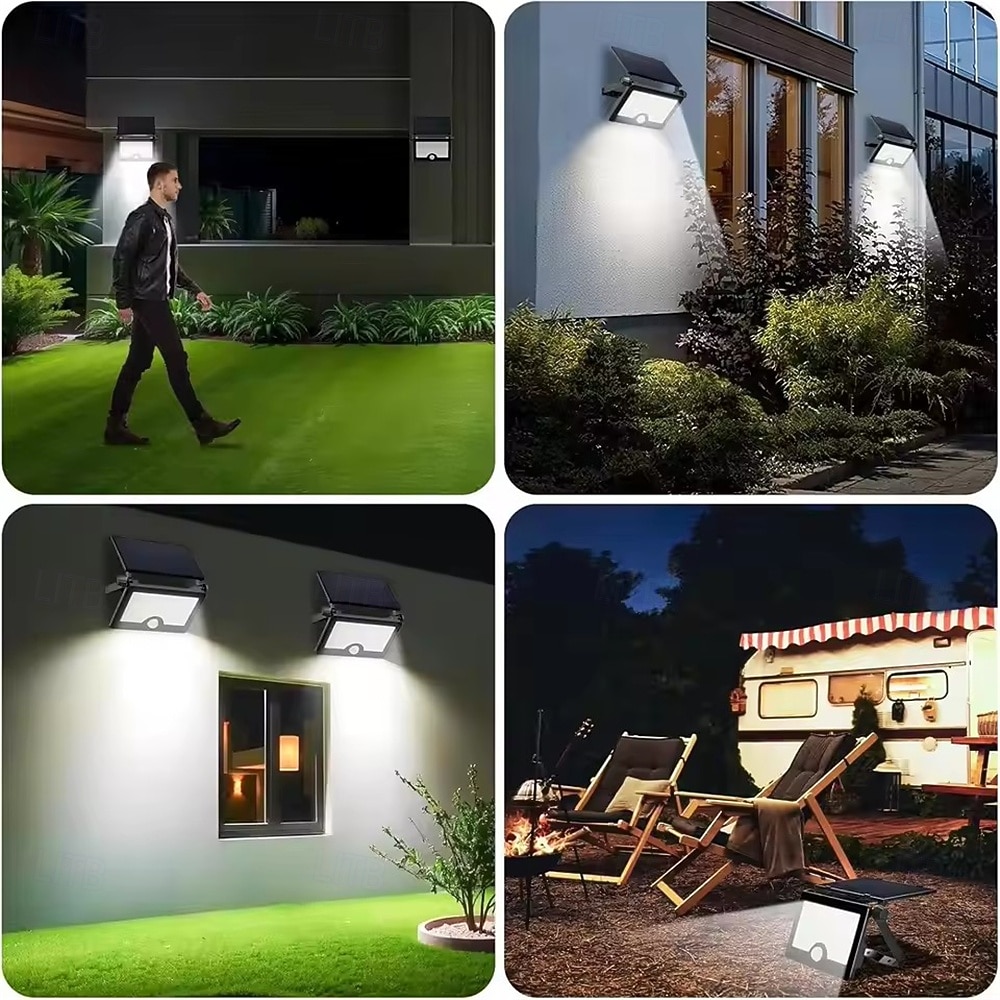 Solar USB Dual-Use Powered LED Solar Light Flodable 4 Working Modes ...