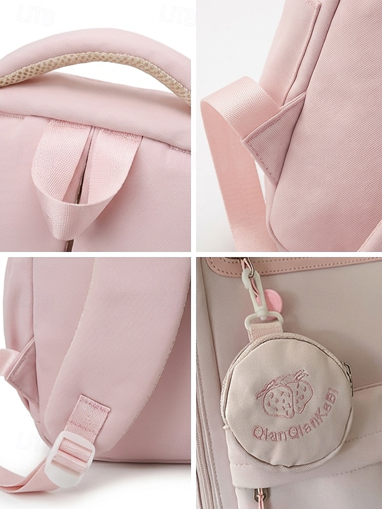 Minimalistischer Schulrucksack für Tween  Teen Mädchen mit süßem Münzfach großer mehrfächiger Rucksack für Reisen zur Uni im täglichen Gebrauch 2026 - $34.99 –P2