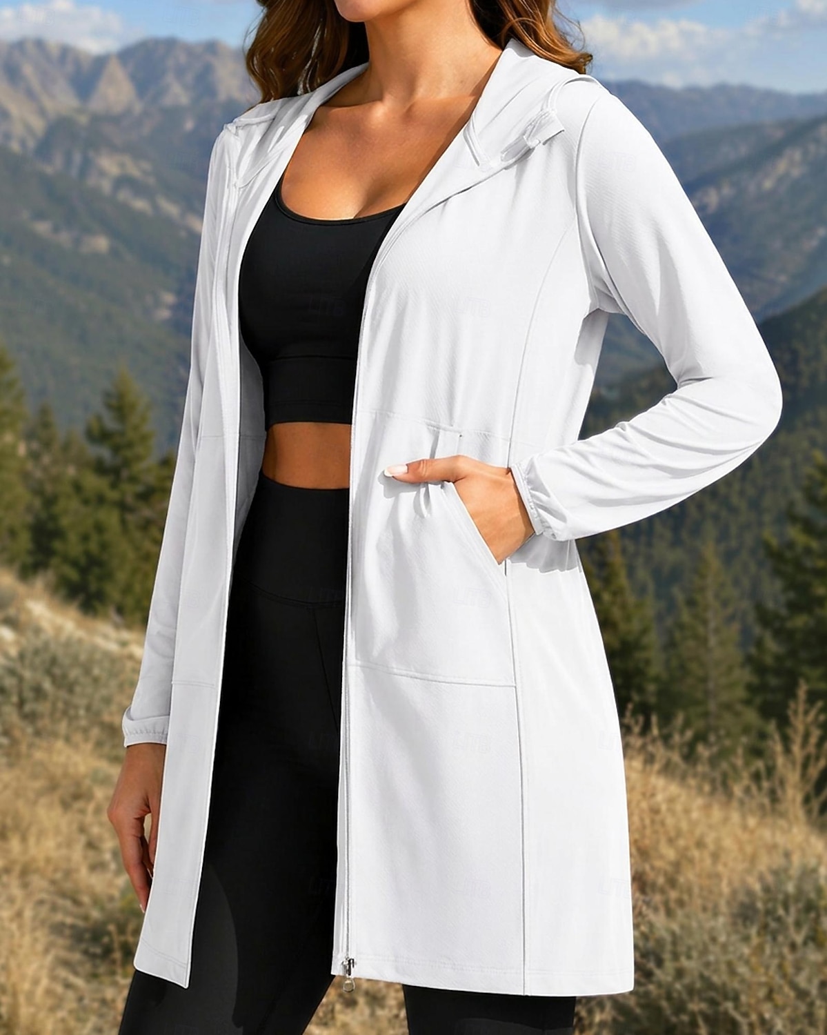 Mulheres Jaqueta Corta-Vento Jaqueta Softshell Jaqueta de Trilha Ao ar livre Proteção Solar Secagem Rápida Leve Respirável Roupas de caminhada Roupas de caminhada Verão Primavera Jaqueta Alpinismo de 2026 por $28.99 –P11