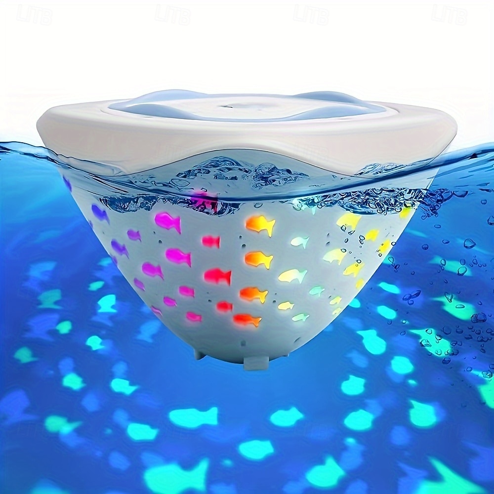 2 luces flotantes LED RGB con forma de pez, resistentes al agua (IP67), ideales para estanques, jarrones y acuarios. Perfectas para fiestas al aire libre y como iluminación ambiental decorativa de 2026 - $44.99 –P3