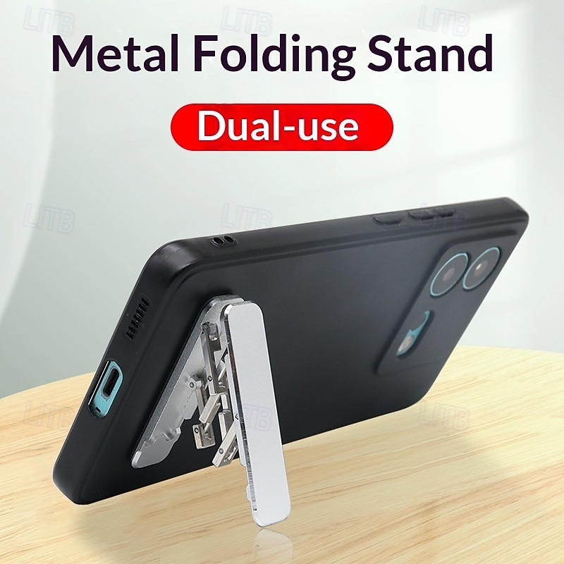 Lot de 2 supports de téléphone ultra-fins en métal, pliables et réglables, pour bureau, position verticale. &Support adhésif horizontal pour iPhone 17, 16, 15 Pro Max, Samsung Galaxy et tous les de 2026 ? $18.99 –P1