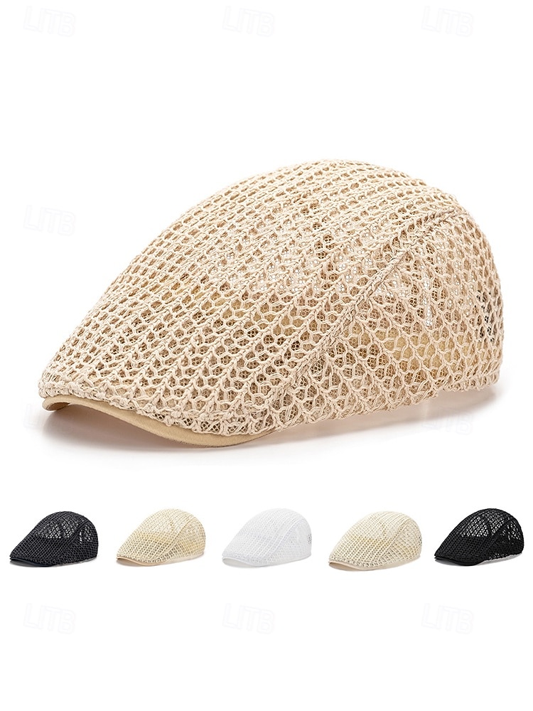 Cappello da uomo in paglia intrecciata, leggero e traspirante, multicolore, ideale per vacanze al mare o per l'uso quotidiano all'aperto, elegante e comodo. del 2026 a $14.99 –P4
