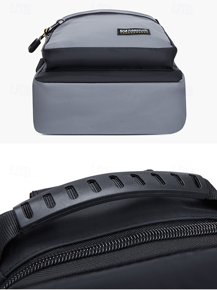 Borsa a tracolla da uomo in poliestere, zaino a tracolla di grande capacità multicolore con tracolla regolabile e design multi-tasca, ideale per viaggi, tempo libero all'aperto e uso quotidiano. del 2026 a $14.99 –P7
