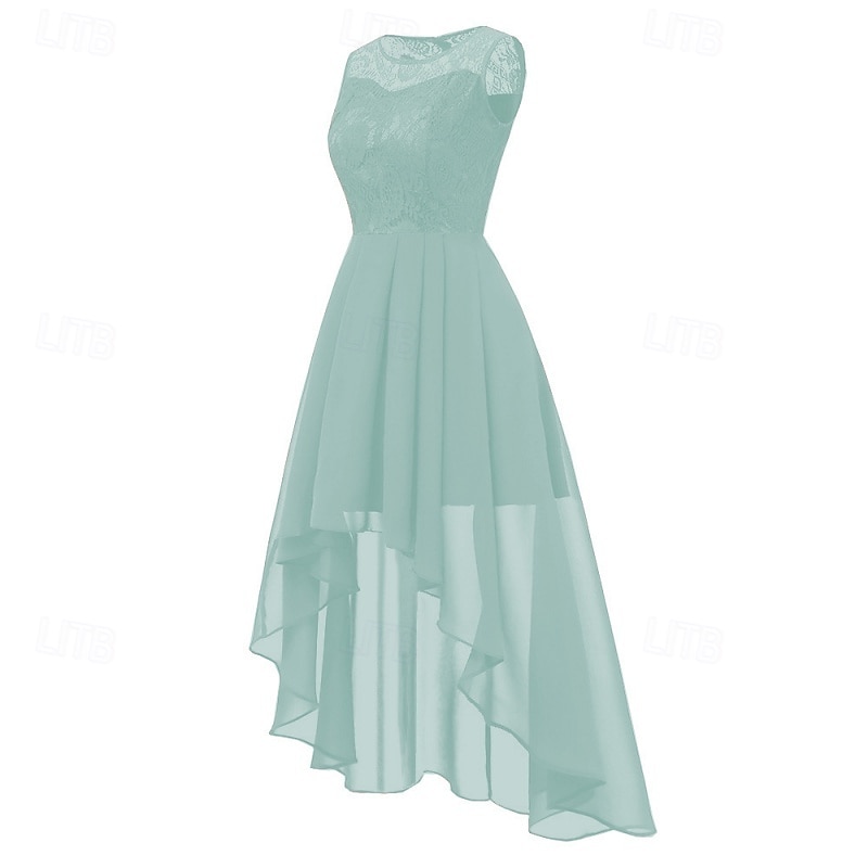 Dame Lang kjole Maxikjole Chiffonkjoler Blonde kjole Uformell kjole Elegant Mote Moderne utendørs Feriereise Ut på byen Normal عادي Ermeløs V-hals Blå Rosa Navyblå Sommer Vår 2026 - $37.99 –P7