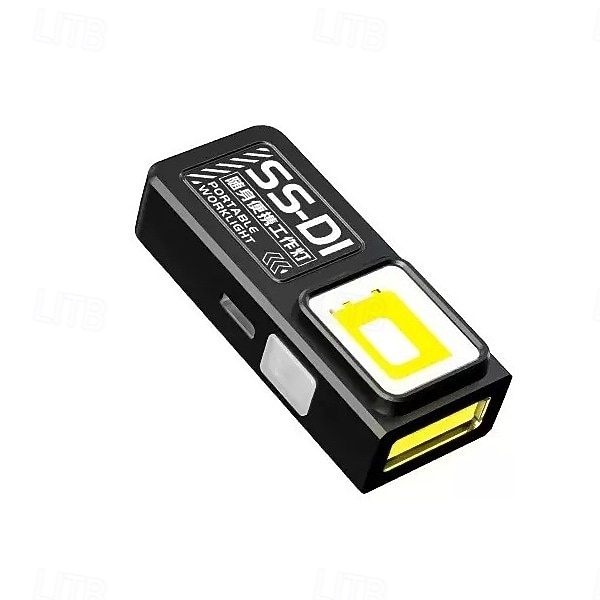 2026年 ミニCOB LED懐中電灯、USB-C充電式、クリップマグネット付きポータブル作業灯、EDCキャンプウォーキングポケットランプ、緊急キャンプホーム用  コレクション – $16.49 –P2