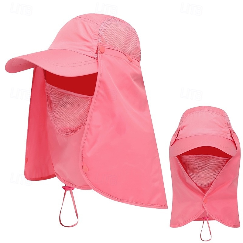 2-in-1 UV Protection Sun Hat for Men & Women, Outdoor Summer Hat with Removable Face Shield for Fishing, Hiking & Camping, Lightweight, Breathable, Quick-Dry Sun Hat for Full Face & Neck Protection 2026 - $18.99 –P11