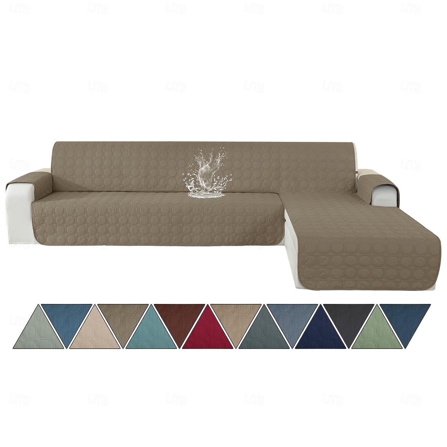 vedenpitävä lemmikkisohvamatto, koko vuoden liukumaton lepotuolin päällinen, moderni minimalistinen sohvansuoja koirille ja kissoille 2026 - $75.99 –P9