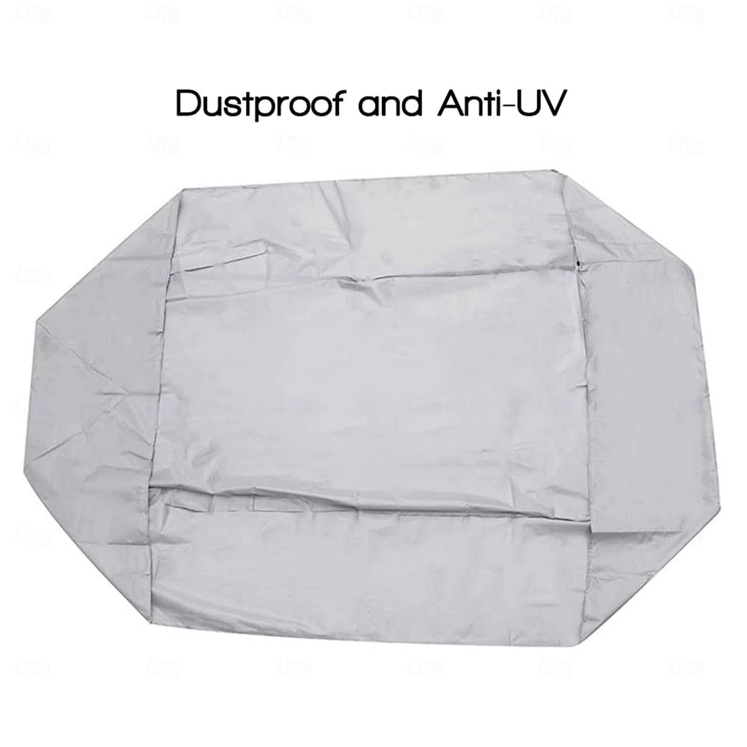 כיסוי גומי לסירת קיאק עמיד למים, הגנה מפני שמש UV ואבק, כיסוי לסירה מתנפחת, מתאים לאחסון, כיסוי הגנה לסירה באורך 12-17 רגל, שחור, אורך S, 380 ס"מ 2026 - $41.99 –P6